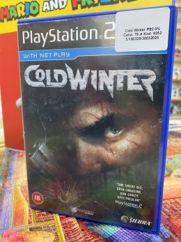 COLD WINTER Sony PlayStation 2 (PS2)