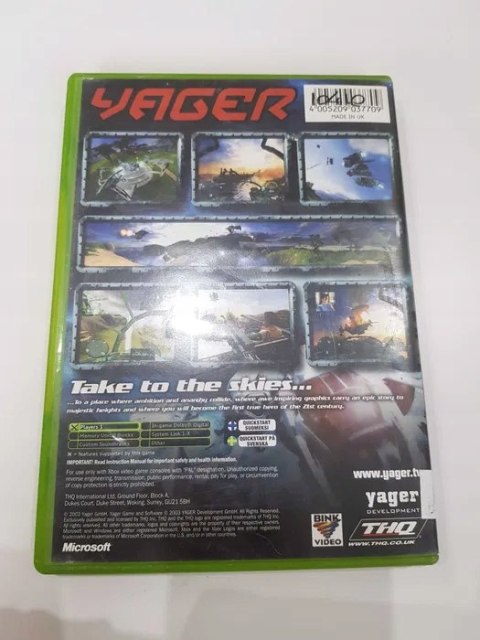 YAGER Microsoft Xbox