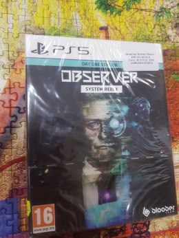 Observer: System Redux - Day One Edition Sony PlayStation 5 (PS5)