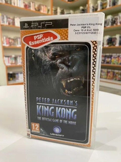 PETER JACKSON'S KING KONG OFFICIAL GAME OF THE MOVIE Sony PSP