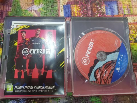 STEELBOOK do gry FIFA 20 Sony PlayStation 4 (PS4)