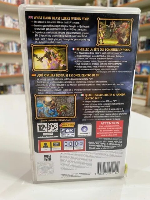 Untold Legends: The Warrior's Code Sony PSP