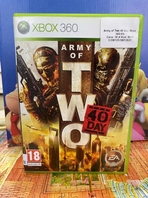 Army of Two The 40th Day XBOX 360 Microsoft Xbox 360