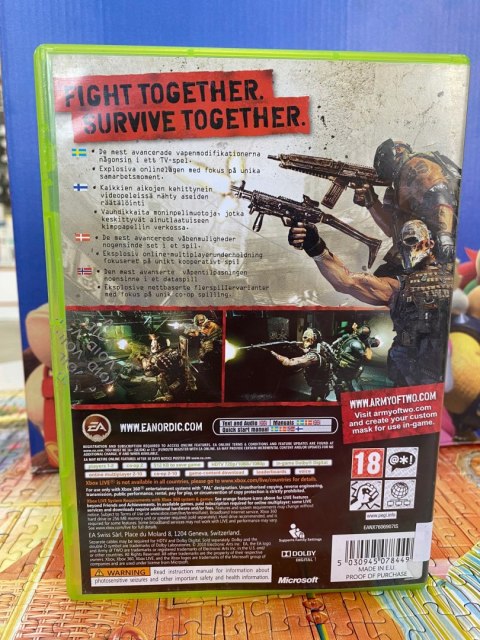 Army of Two The 40th Day XBOX 360 Microsoft Xbox 360