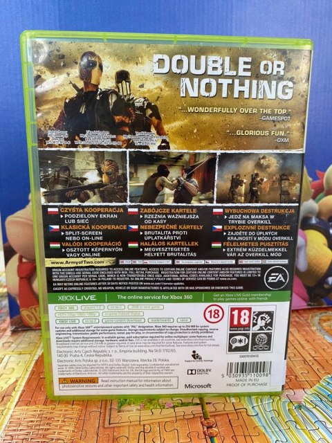 Army of Two: The Devil's Cartel XBOX 360 Microsoft Xbox 360