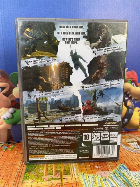 Bionic Commando Microsoft Xbox 360