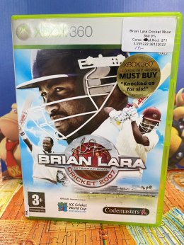 Brian Lara Cricket 2007 Microsoft Xbox 360