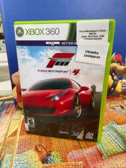 FORZA MOTORSPORT 4 XBOX 360 PL Microsoft Xbox 360
