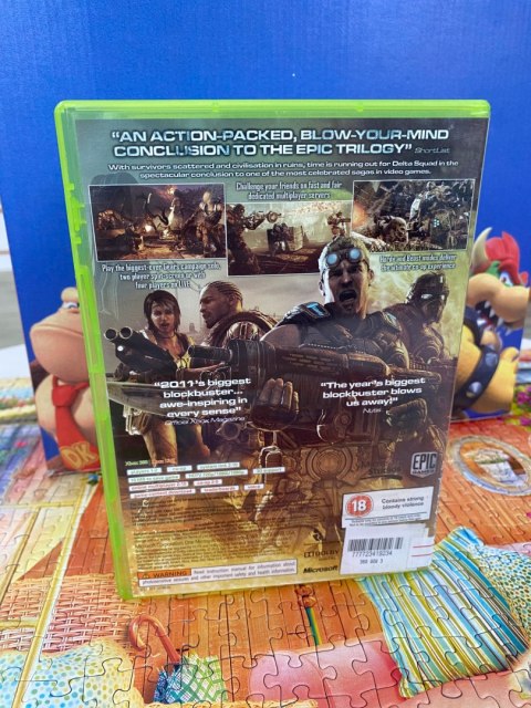 GEARS OF WAR 3 Microsoft Xbox 360