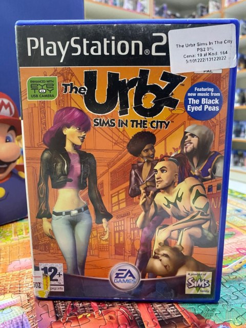 THE URBZ SIMS IN THE CITY Sony PlayStation 2 (PS2)