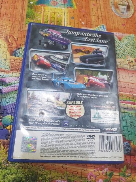 DISNEY PIXAR CARS Sony PlayStation 2 (PS2)