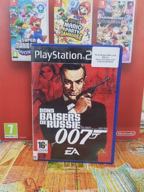FROM RUSSIA WITH LOVE 007 Sony PlayStation 2 (PS2)