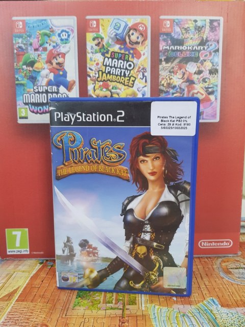 PIRATES THE LEGEND OF BLACK KAT Sony PlayStation 2 (PS2)