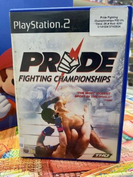 PRIDE FIGHTING CHAMPIONSHIPS Sony PlayStation 2 (PS2)