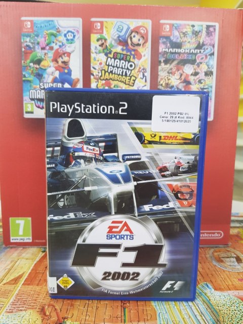 PS2 F1 2002 Sony PlayStation 2 (PS2)