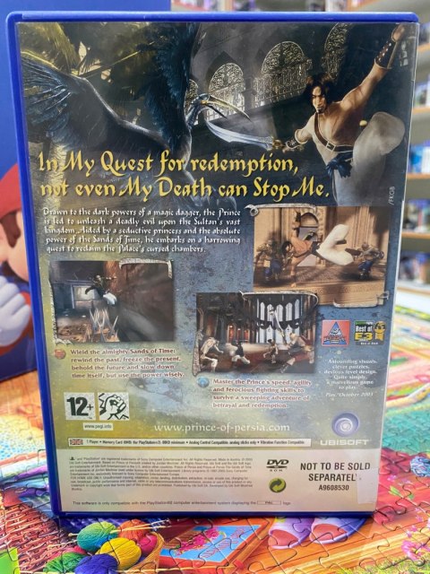 PRINCE OF PERSIA THE SANDS OF TIME Sony PlayStation 2 (PS2)