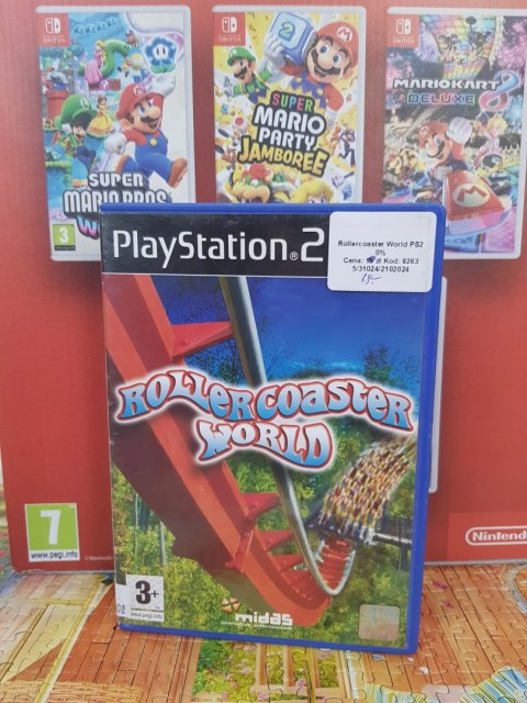 Rollercoaster World Sony PlayStation 2 (PS2)