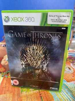 Gra o tron Game of Thrones Microsoft Xbox 360