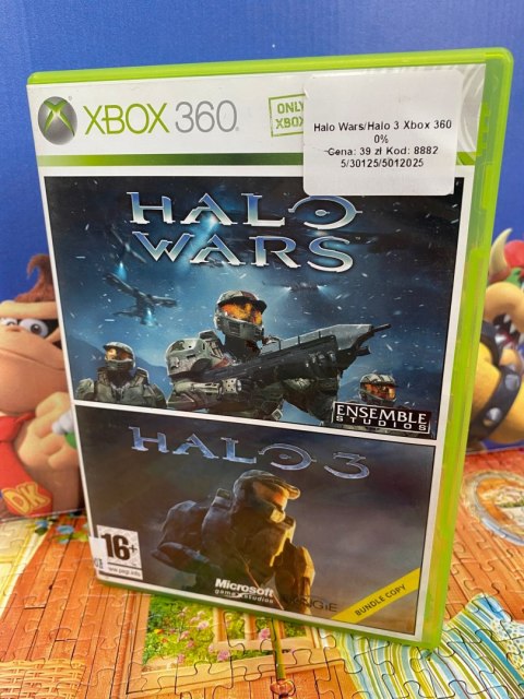 Halo Wars + Halo 3 Microsoft Xbox 360