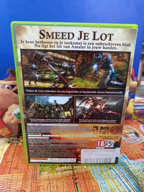 KINGDOMS OF AMALUR RECKONING Microsoft Xbox 360