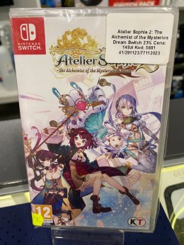 Atelier Sophie 2: The Alchemist of the Mysterious Dream Nintendo Switch