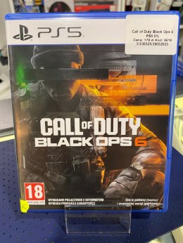Call of Duty: Black Ops 6 PlayStation 5 (PS5)