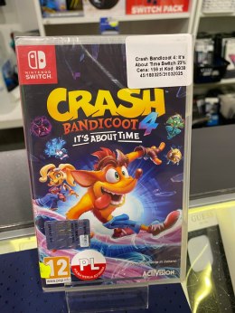 Crash Bandicoot 4: It's About Time Nintendo Switch
