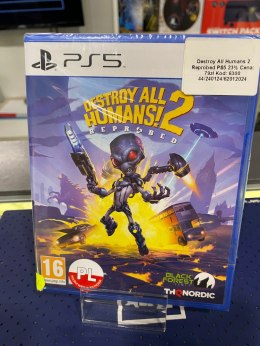 DESTROY ALL HUMANS 2 REPROBED PS5 Playstation 5