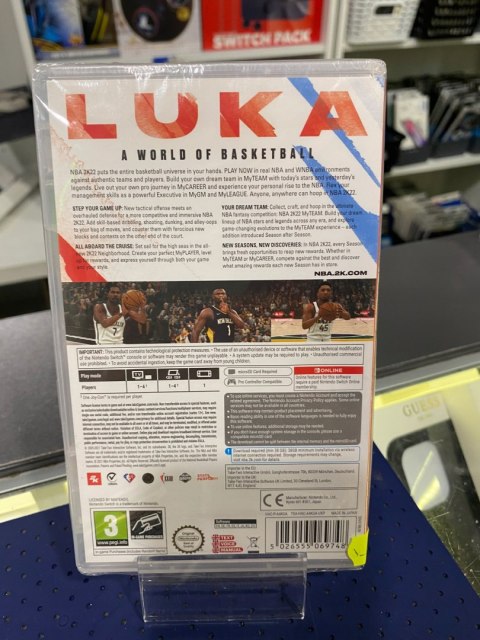 NBA 2K22 Nintendo Switch