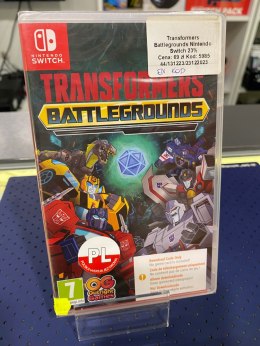 Transformers Battlegrounds Nintendo Switch
