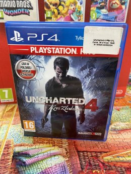 UNCHARTED 4 A THIEF'S END Sony PlayStation 4 (PS4)
