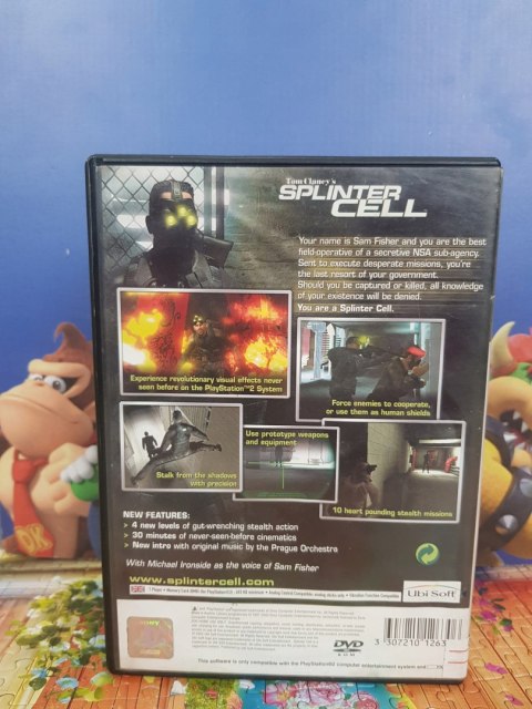 TOM CLANCY'S SPLINTER CELL Sony PlayStation 2 (PS2)