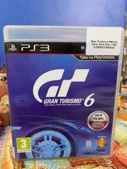 Gran Turismo 6 Sony PlayStation 3 (PS3)