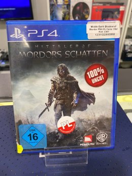 MIDDLE-EARTH SHADOW OF MORDOR PS4