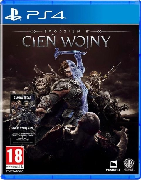 Śródziemie Cień Wojny Sony PlayStation 4 (PS4)