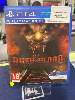 Until Dawn Rush Of Blood VR Sony PlayStation 4 (PS4)