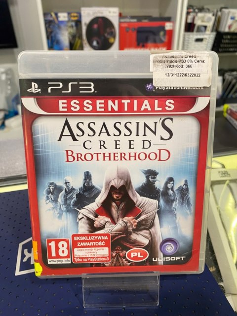 Assassin's Creed: Brotherhood Sony PlayStation 3 (PS3)