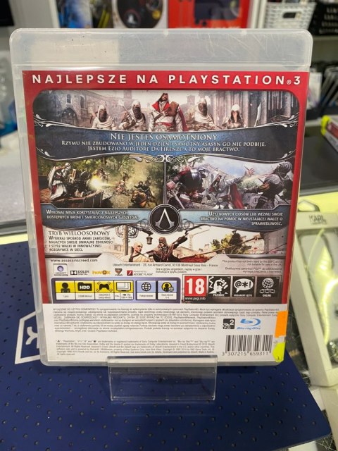 Assassin's Creed: Brotherhood Sony PlayStation 3 (PS3)