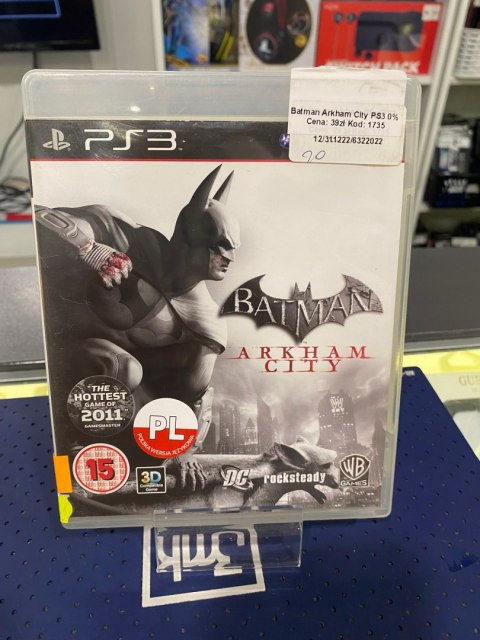 BATMAN ARKHAM CITY Sony PlayStation 3 (PS3)