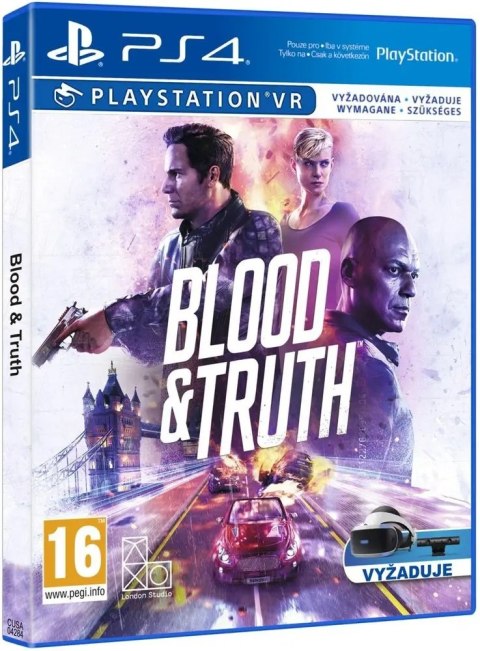 Blood and Truth Krew i Prawda Sony PlayStation 4 (PS4)