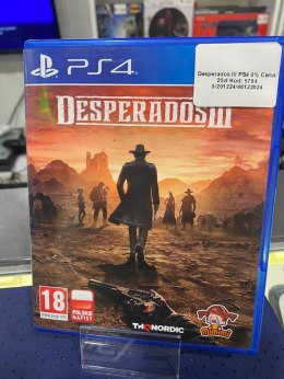 Desperados III Sony PlayStation 4 (PS4)