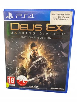 Deus Ex: Mankind Divided Sony PlayStation 4 (PS4)