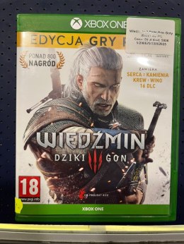 Wiedźmin 3: Dziki Gon - Edycja Gry Roku Microsoft Xbox One