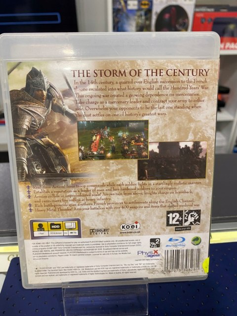 BLADESTORM: The Hundred Year's War Sony PlayStation 3 (PS3)