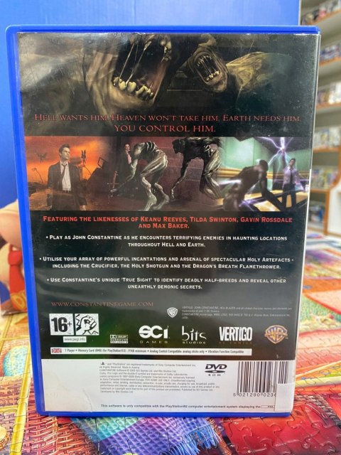 CONSTANTINE Sony PlayStation 2 (PS2)