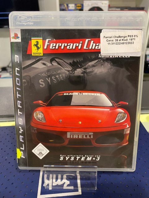 FERRARI CHALLENGE Sony PlayStation 3 (PS3)