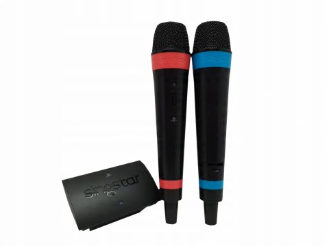 MIKROFONY BEZPRZEWODOWE SINGSTAR PS2 PS3 SONY
