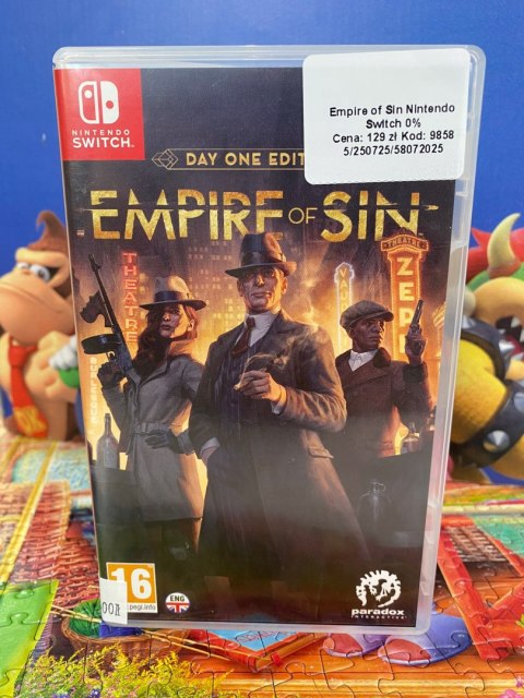 Empire of Sin Day One Edition Nintendo Switch