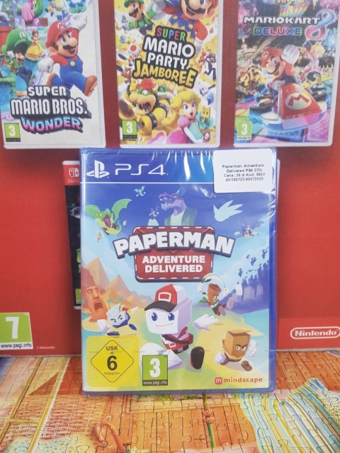 Paperman Adventure Delivered PlayStation 4 (PS4)