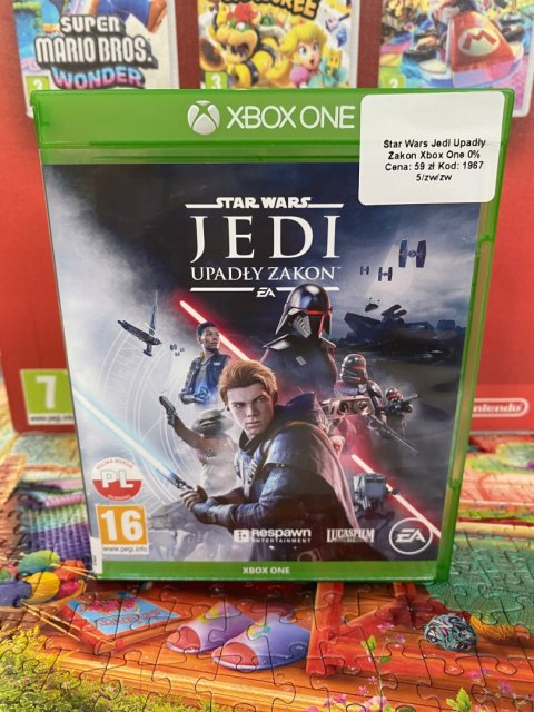STAR WARS JEDI UPADŁY ZAKON Xbox One